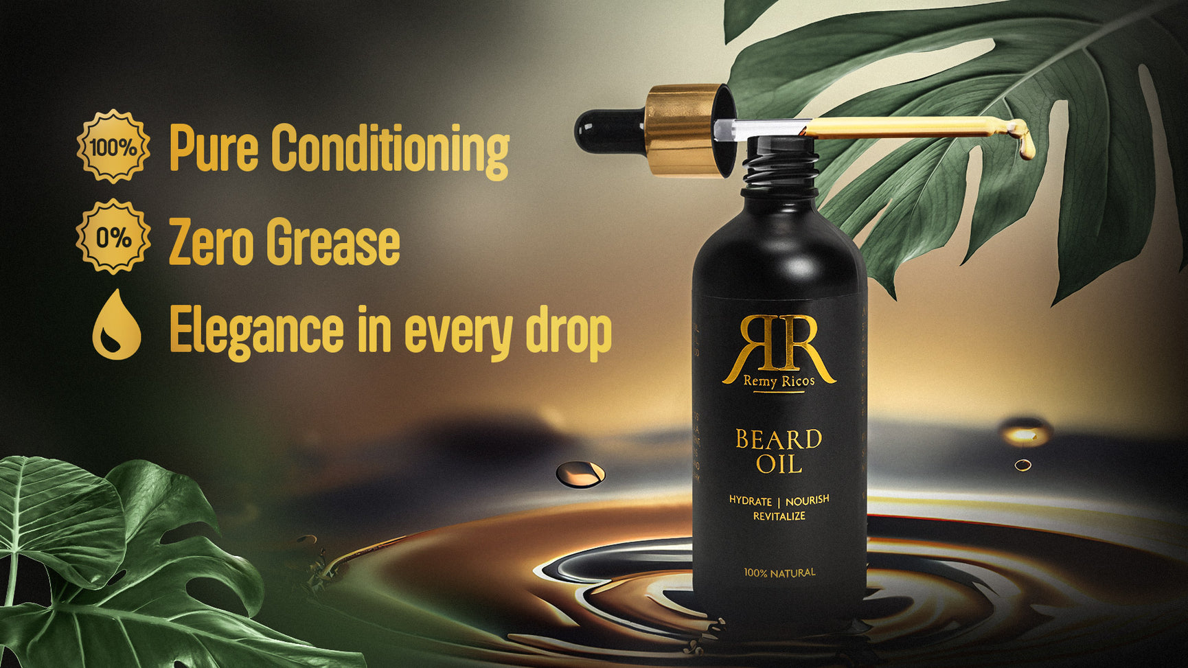 Buy Premium Remy Ricos Beard Oil